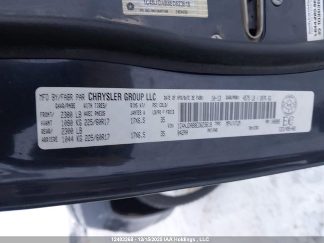 Jeep Compass 2014 1C4NJDAB8ED623618 Image 18