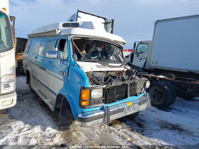 1989 Dodge Ram Van B250 მანქანა იყიდება აუქციონზე, vin: 2B6HB21Y9KK396688, აუქციონის ნომერი: 12483302