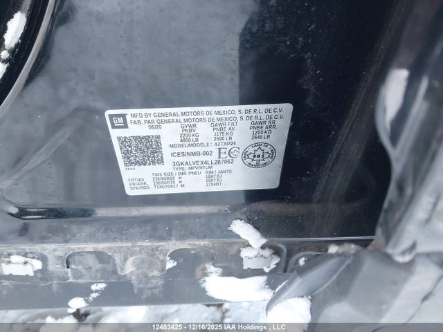 3GKALVEX4LL287062 GMC Terrain Slt