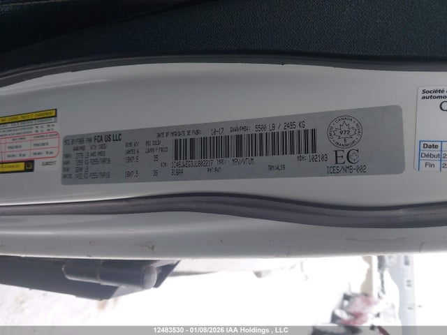 1C4BJWEG3JL802217 Jeep WRANGLER JK