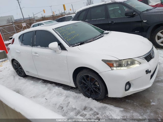 12483747 :رقم المزاد ، JTHKD5BH4C2066944 vin ، 2012 Lexus Ct 200 مزاد بيع