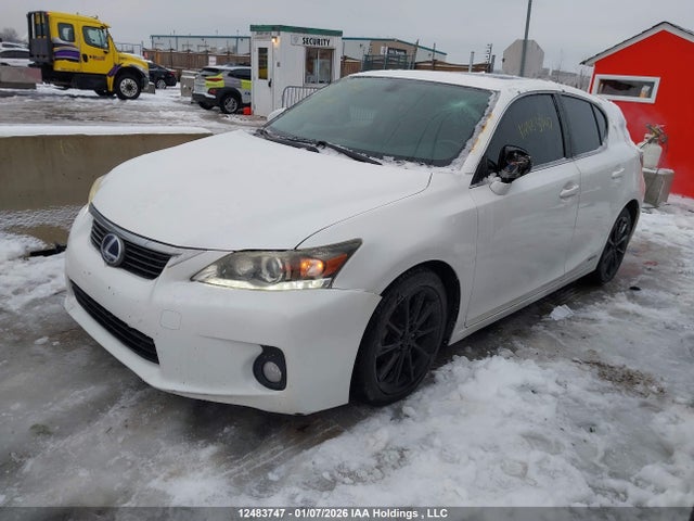 12483747 :رقم المزاد ، JTHKD5BH4C2066944 vin ، 2012 Lexus Ct 200 مزاد بيع