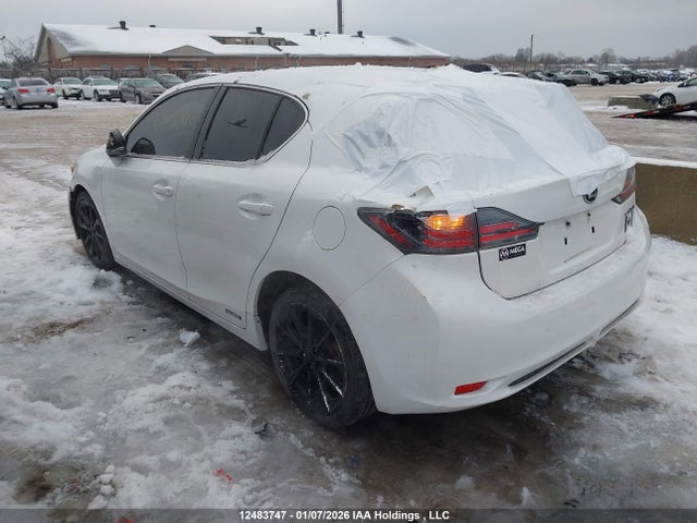 12483747 :رقم المزاد ، JTHKD5BH4C2066944 vin ، 2012 Lexus Ct 200 مزاد بيع