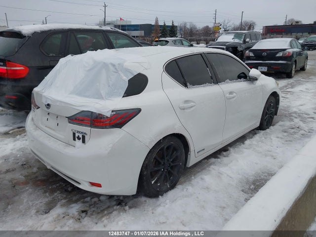 12483747 :رقم المزاد ، JTHKD5BH4C2066944 vin ، 2012 Lexus Ct 200 مزاد بيع