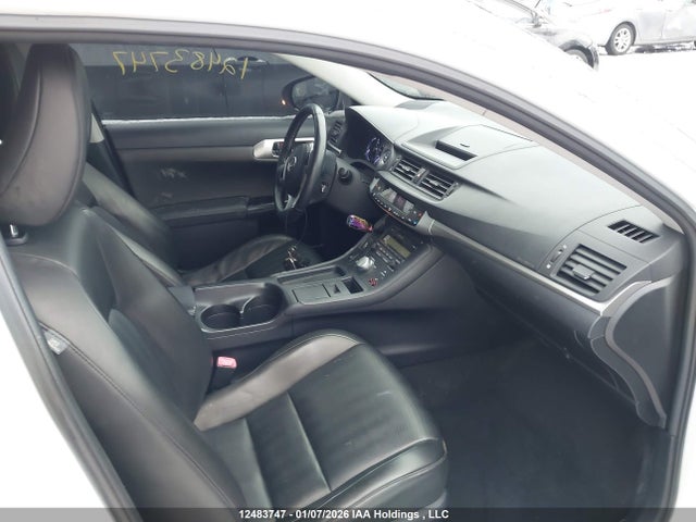 12483747 :رقم المزاد ، JTHKD5BH4C2066944 vin ، 2012 Lexus Ct 200 مزاد بيع