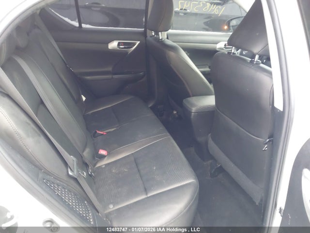 12483747 :رقم المزاد ، JTHKD5BH4C2066944 vin ، 2012 Lexus Ct 200 مزاد بيع