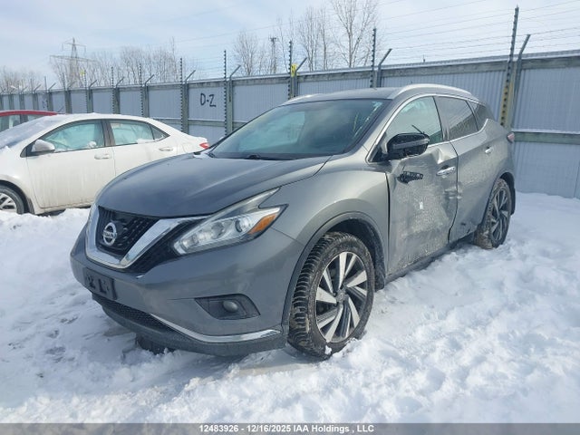 5N1AZ2MH9JN158763 Nissan Murano S/sl/sv/platinum
