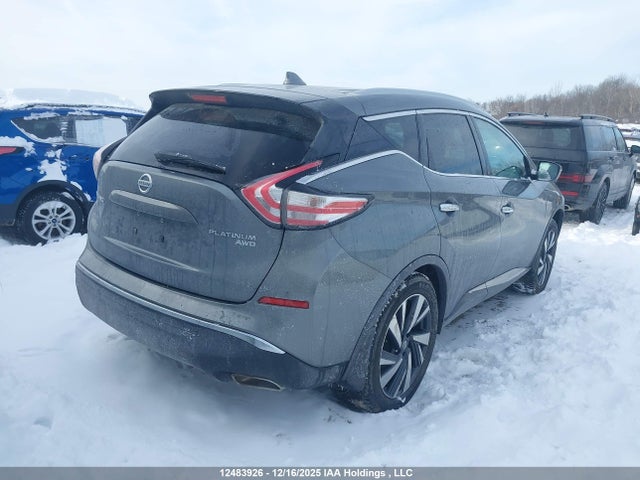 5N1AZ2MH9JN158763 Nissan Murano S/sl/sv/platinum