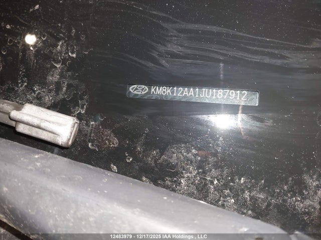 KM8K12AA1JU187912 Hyundai Kona