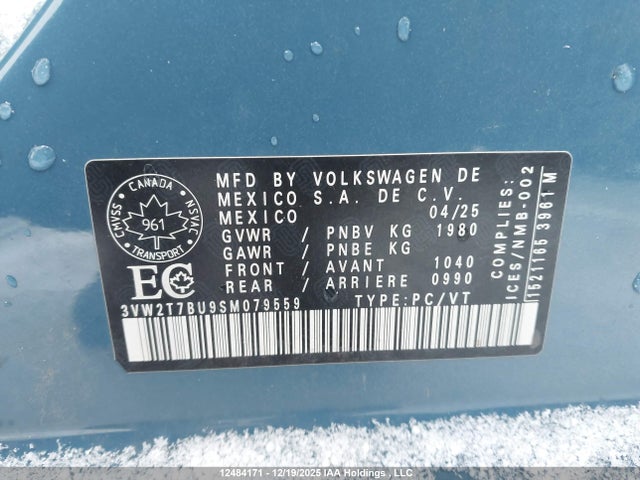 3VW2T7BU9SM079559 Volkswagen Jetta Gli Autobahn