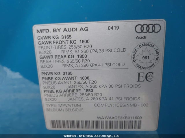 Audi E-tron Prestige 2019 WA1VAAGE2KB011609 Image 19