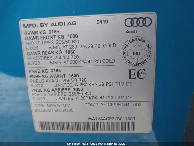 Audi E-tron Prestige 2019 WA1VAAGE2KB011609 Image 20