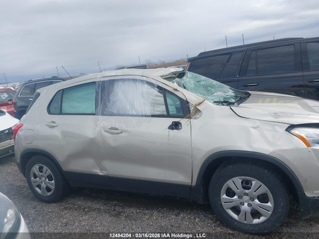 12484204 :رقم المزاد ، 3GNCJKSB6GL256166 vin ، 2016 Chevrolet Trax مزاد بيع