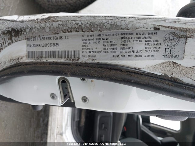 RAM 1500 Classic Slt 2023 3C6RR7LG0PG678839 Image 9