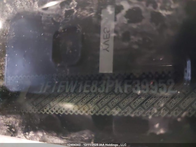 12484303 :رقم المزاد ، 1FTFW1E83PKF39952 vin ، 2023 Ford F150 Supercrew مزاد بيع