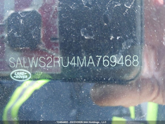 SALWS2RU4MA769468 Land Rover Range Rover Sport Hst