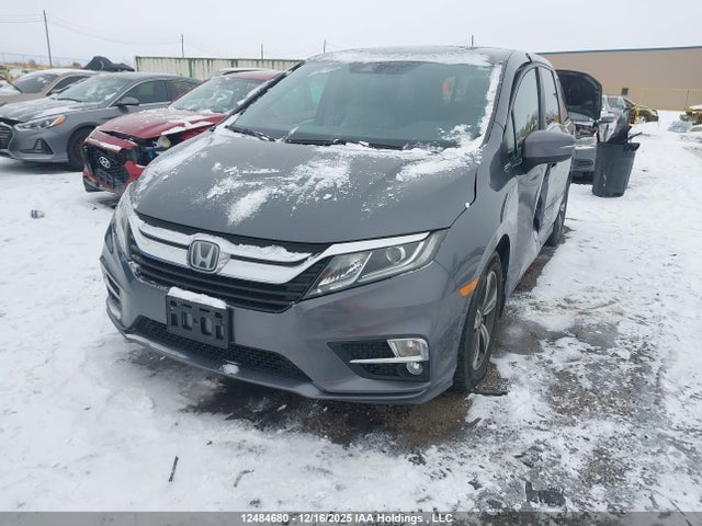 12484680 :رقم المزاد ، 5FNRL6H66JB504095 vin ، 2018 Honda Odyssey Ex-l مزاد بيع