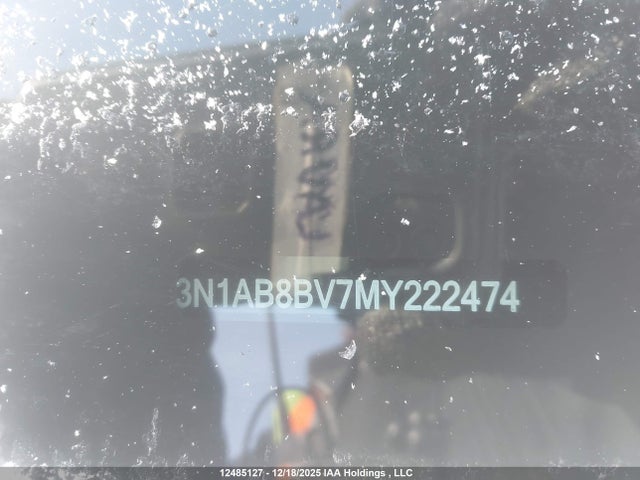 3N1AB8BV7MY222474 Nissan Sentra S/s Plus