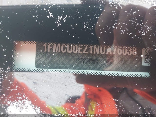 1FMCU0EZ1NUA76038 Ford ESCAPE SE