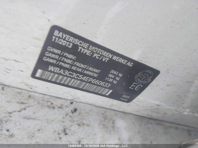 BMW 320i Xdrive 2014 WBA3C3C54EP660633 Image 17