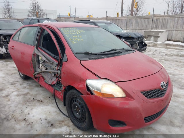 12485355 :رقم المزاد ، JTDBT4K36B1410071 vin ، 2011 Toyota Yaris مزاد بيع