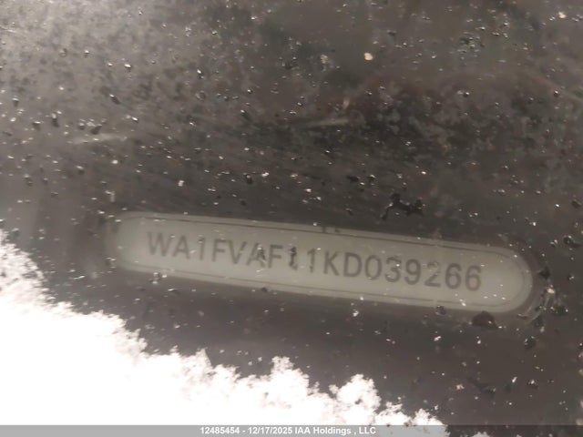 WA1FVAF11KD039266 Audi Q8 Prestige S-line