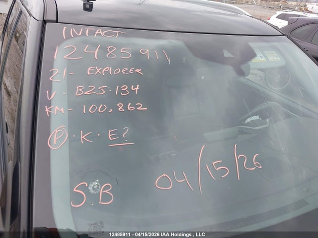 12485911 :رقم المزاد ، 1FMSK8FH9MGB25134 vin ، 2021 Ford Explorer مزاد بيع