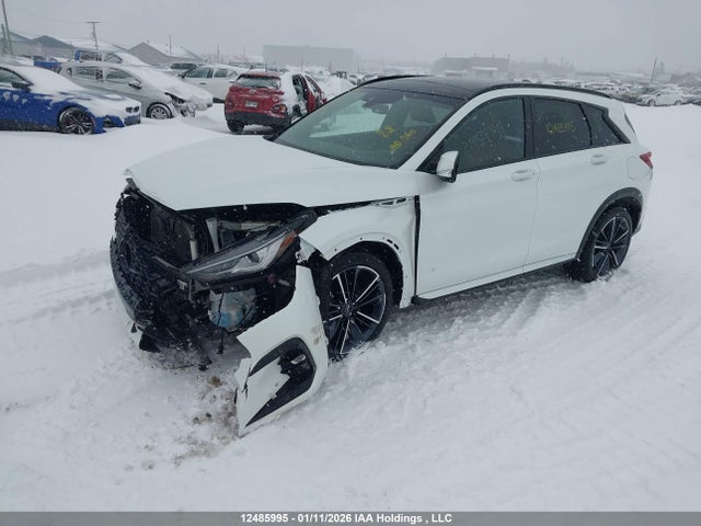 12485995 :رقم المزاد ، 3PCAJ5FB9SF109116 vin ، 2025 Infiniti Qx50 Sport مزاد بيع