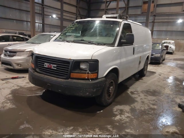 12486437 :رقم المزاد ، 1GTW7FCA2E1206886 vin ، 2014 Gmc Savana G2500 مزاد بيع