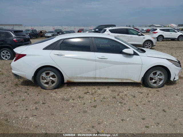 12486504 :رقم المزاد ، KMHLM4AG2NU289432 vin ، 2022 Hyundai Elantra Sel مزاد بيع