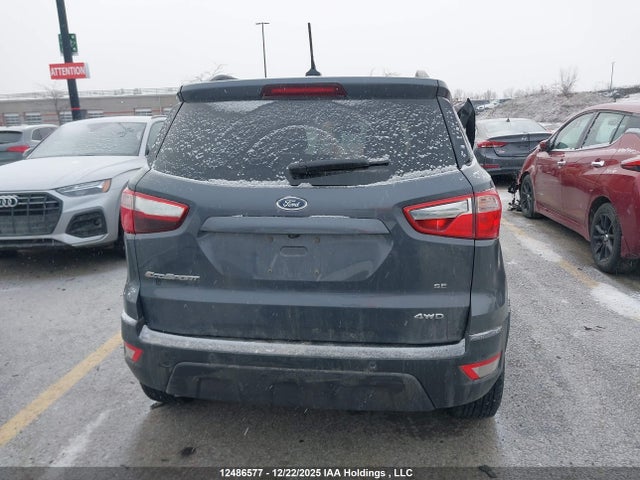 MAJ6P1UL2JC160046 Ford Ecosport Se