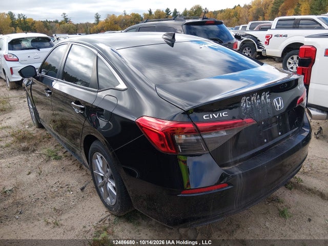 Honda Civic Ex 4dr 2022 2HGFE2F30NH128557 Image 3