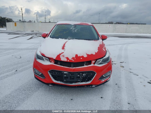 2017 Chevrolet Cruze Lt Auto მანქანა იყიდება აუქციონზე, vin: 3G1BE5SM5HS549603, აუქციონის ნომერი: 12486723