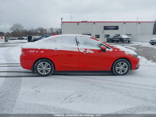 2017 Chevrolet Cruze Lt Auto მანქანა იყიდება აუქციონზე, vin: 3G1BE5SM5HS549603, აუქციონის ნომერი: 12486723