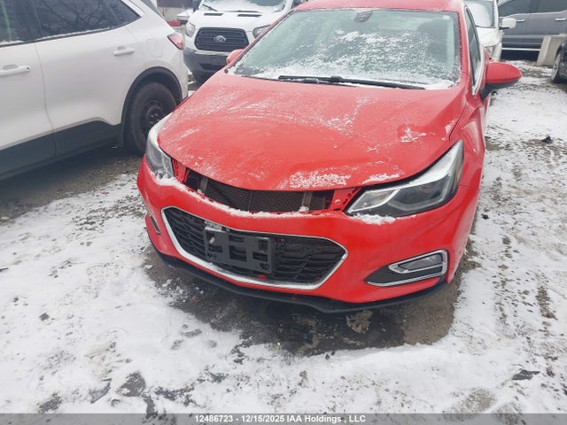 2017 Chevrolet Cruze Lt Auto მანქანა იყიდება აუქციონზე, vin: 3G1BE5SM5HS549603, აუქციონის ნომერი: 12486723