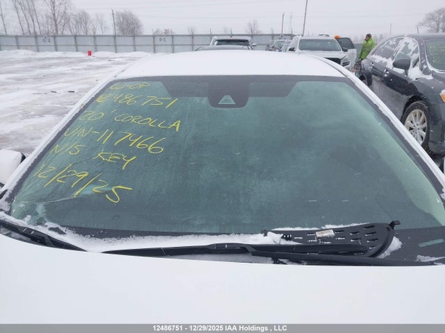 Aukcja sprzedaży 2020 Toyota Corolla Le, vin: 5YFBPRBEXLP117466, numer aukcji: 12486751
