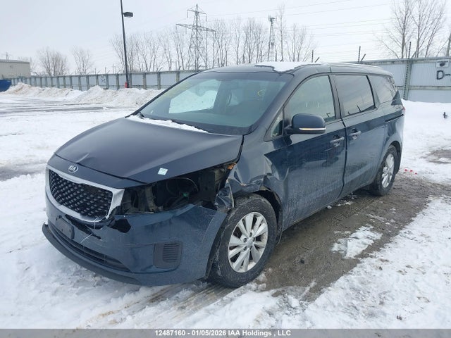 12487160 :رقم المزاد ، KNDMB5C16G6204967 vin ، 2016 Kia Sedona Lx/lx+ مزاد بيع