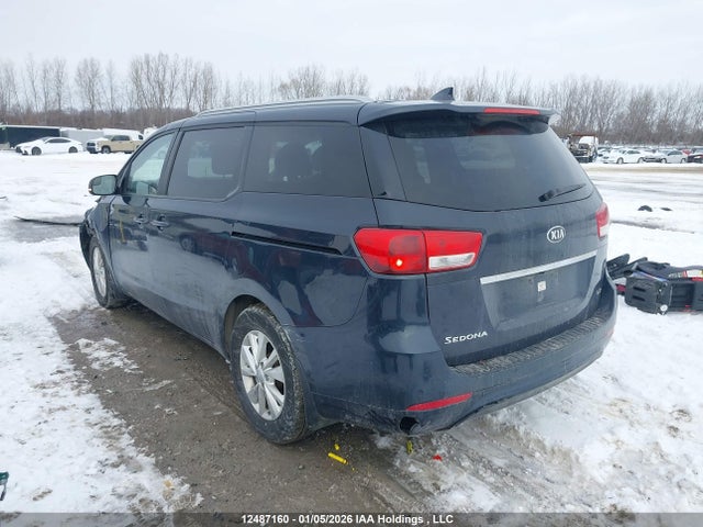 12487160 :رقم المزاد ، KNDMB5C16G6204967 vin ، 2016 Kia Sedona Lx/lx+ مزاد بيع