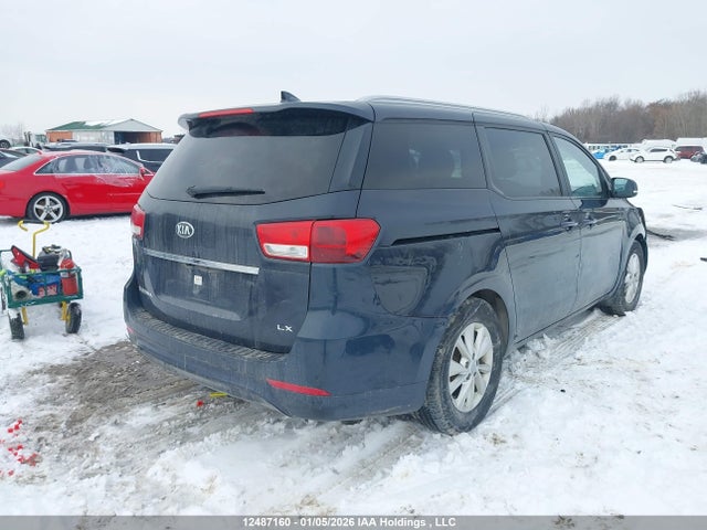 12487160 :رقم المزاد ، KNDMB5C16G6204967 vin ، 2016 Kia Sedona Lx/lx+ مزاد بيع