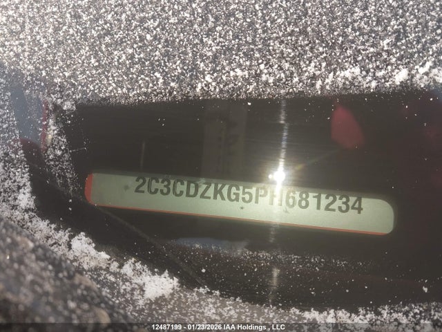 Aukcja sprzedaży 2023 Dodge Challenger Gt Awd, vin: 2C3CDZKG5PH681234, numer aukcji: 12487199