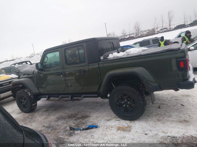 12487220 :رقم المزاد ، 1C6HJTAG9PL531968 vin ، 2023 Jeep Gladiator Willys مزاد بيع
