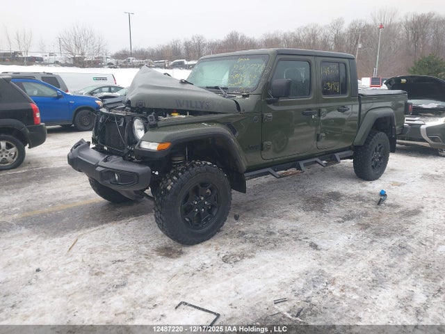 12487220 :رقم المزاد ، 1C6HJTAG9PL531968 vin ، 2023 Jeep Gladiator Willys مزاد بيع