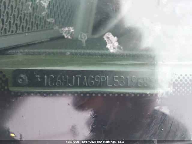 12487220 :رقم المزاد ، 1C6HJTAG9PL531968 vin ، 2023 Jeep Gladiator Willys مزاد بيع