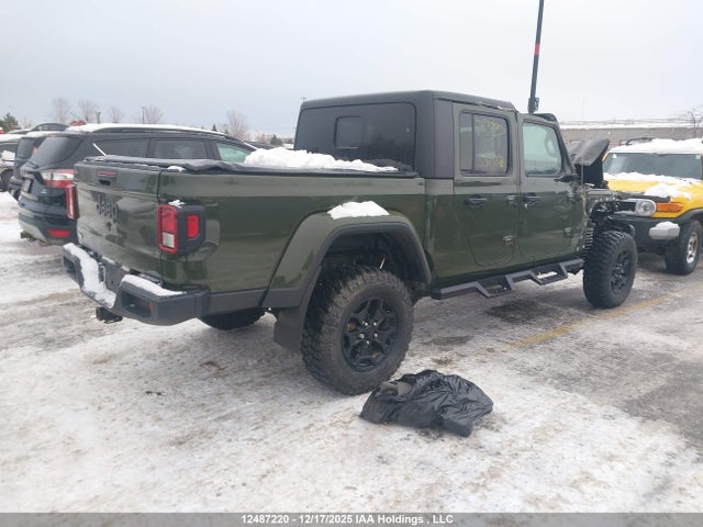12487220 :رقم المزاد ، 1C6HJTAG9PL531968 vin ، 2023 Jeep Gladiator Willys مزاد بيع