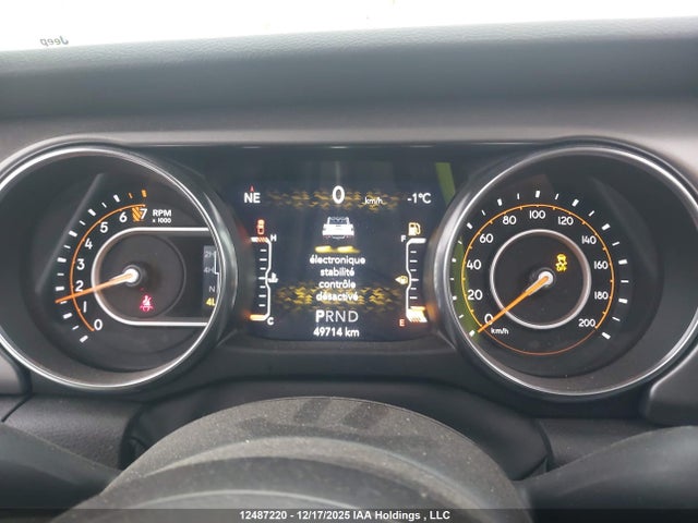 12487220 :رقم المزاد ، 1C6HJTAG9PL531968 vin ، 2023 Jeep Gladiator Willys مزاد بيع