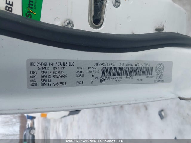 Aukcja sprzedaży 2015 Jeep Patriot Sport/north, vin: 1C4NJPABXFD388528, numer aukcji: 12487317