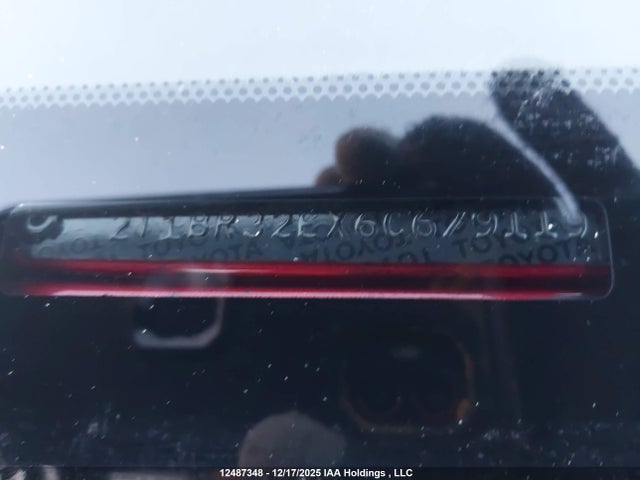 12487348 :رقم المزاد ، 2T1BR32EX6C679119 vin ، 2006 Toyota Corolla Ce/le/s مزاد بيع