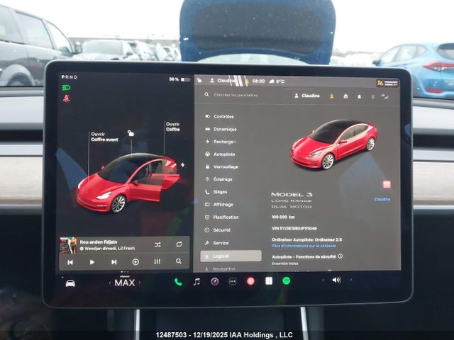 5YJ3E1EB0JF111049 Tesla MODEL 3