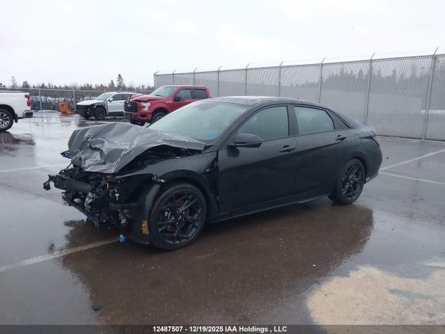 12487507 :رقم المزاد ، KMHLR4DF7SU049566 vin ، 2025 Hyundai Elantra N Line مزاد بيع