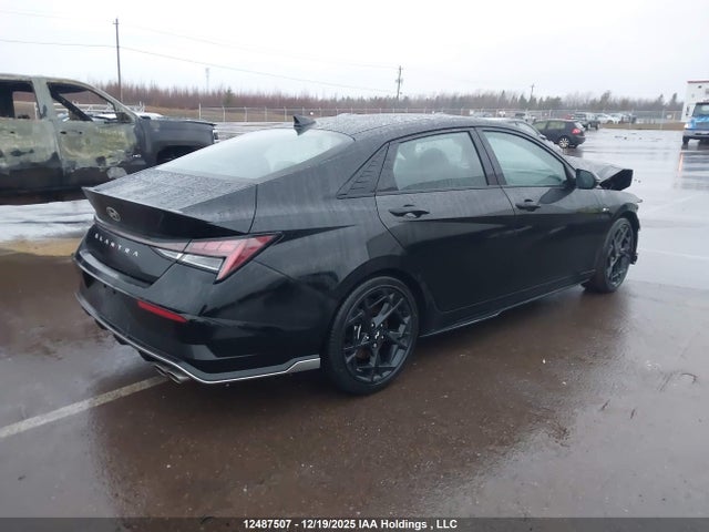 12487507 :رقم المزاد ، KMHLR4DF7SU049566 vin ، 2025 Hyundai Elantra N Line مزاد بيع